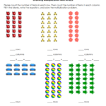 Multiplication And Arrays Worksheets | Multiplication