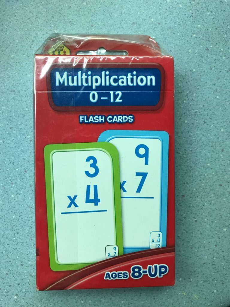 Multiplication Flash Card, Books & Stationery, Magazines