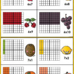 Multiplication Flash Cards For Visual Learners | Actividades