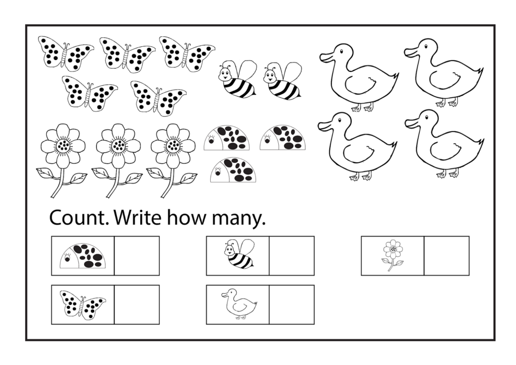 New Printable Worksheets For 6 Years Old | Free Preschool