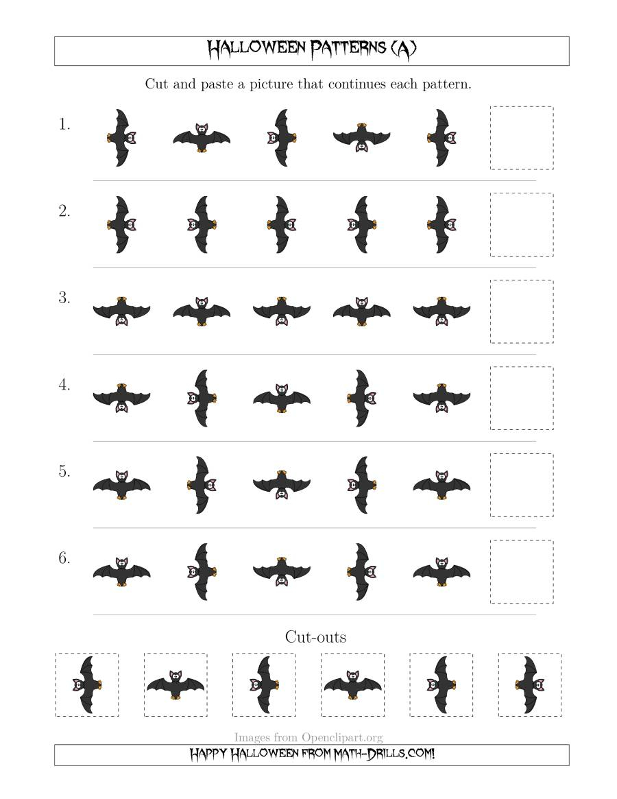 Not-So-Scary Halloween Picture Patterns With Rotation
