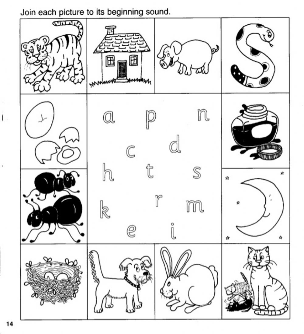 Phonics Group 1 And 2 Worksheet