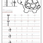 Printable Letter T Tracing Worksheets For Preschool | Letter