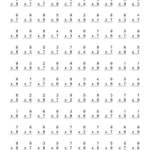 Printable Mixed Multiplication Worksheets   Google Search