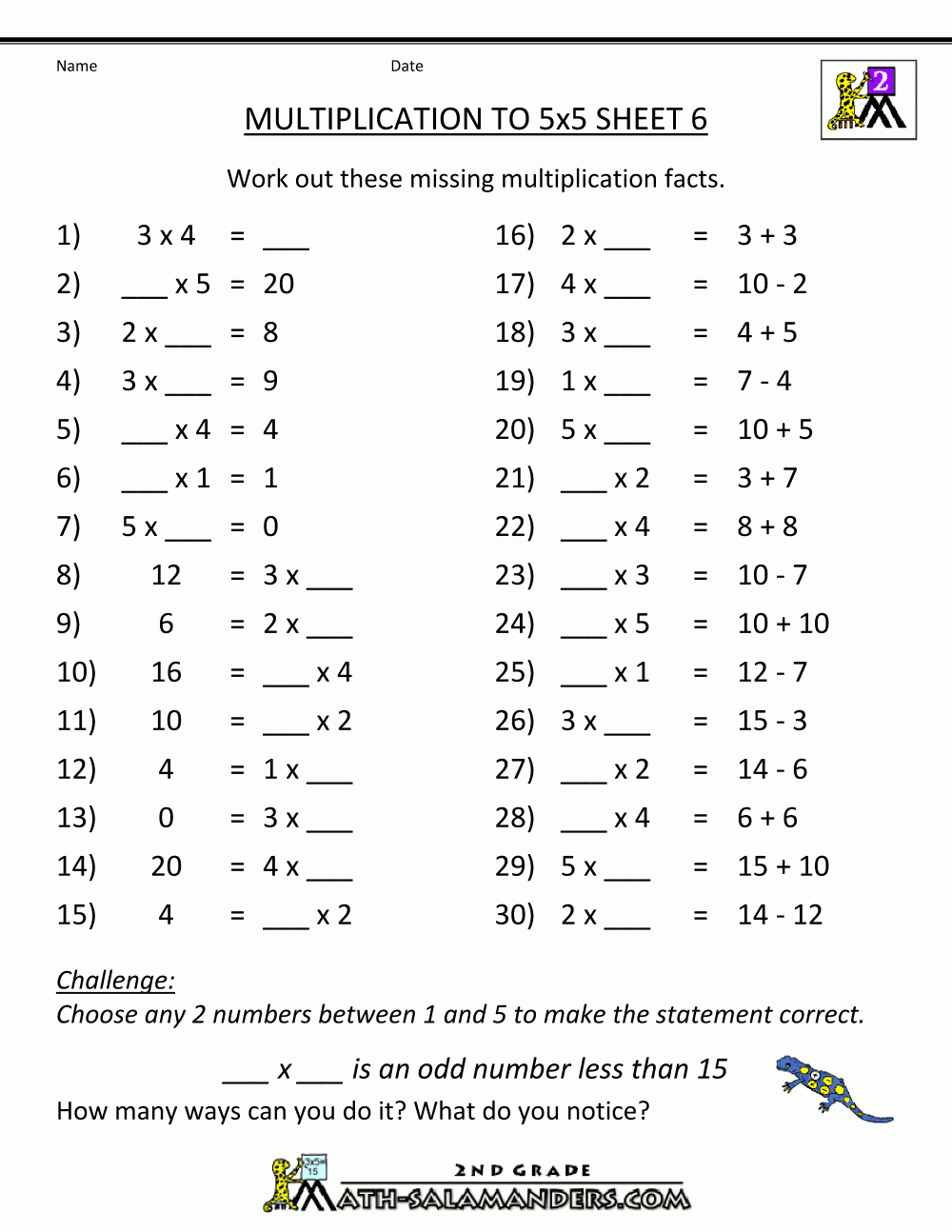 Printable-Multiplication-Worksheets-Multiplication-To-5X5-6