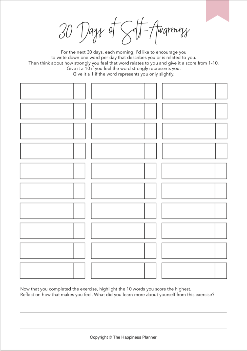 Printables: #selfawareness | Therapy Worksheets, Self