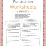 Punctuation Examples, Worksheets & Description For Kids