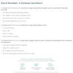 Quiz & Worksheet   A Christmas Carol Stave 5 | Study