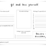 Self Esteem Printable Worksheets | Self Esteem Worksheets