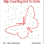 Skip Counting Dot To Dots