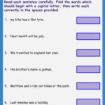 Using Capital Letters   2 Worksheet
