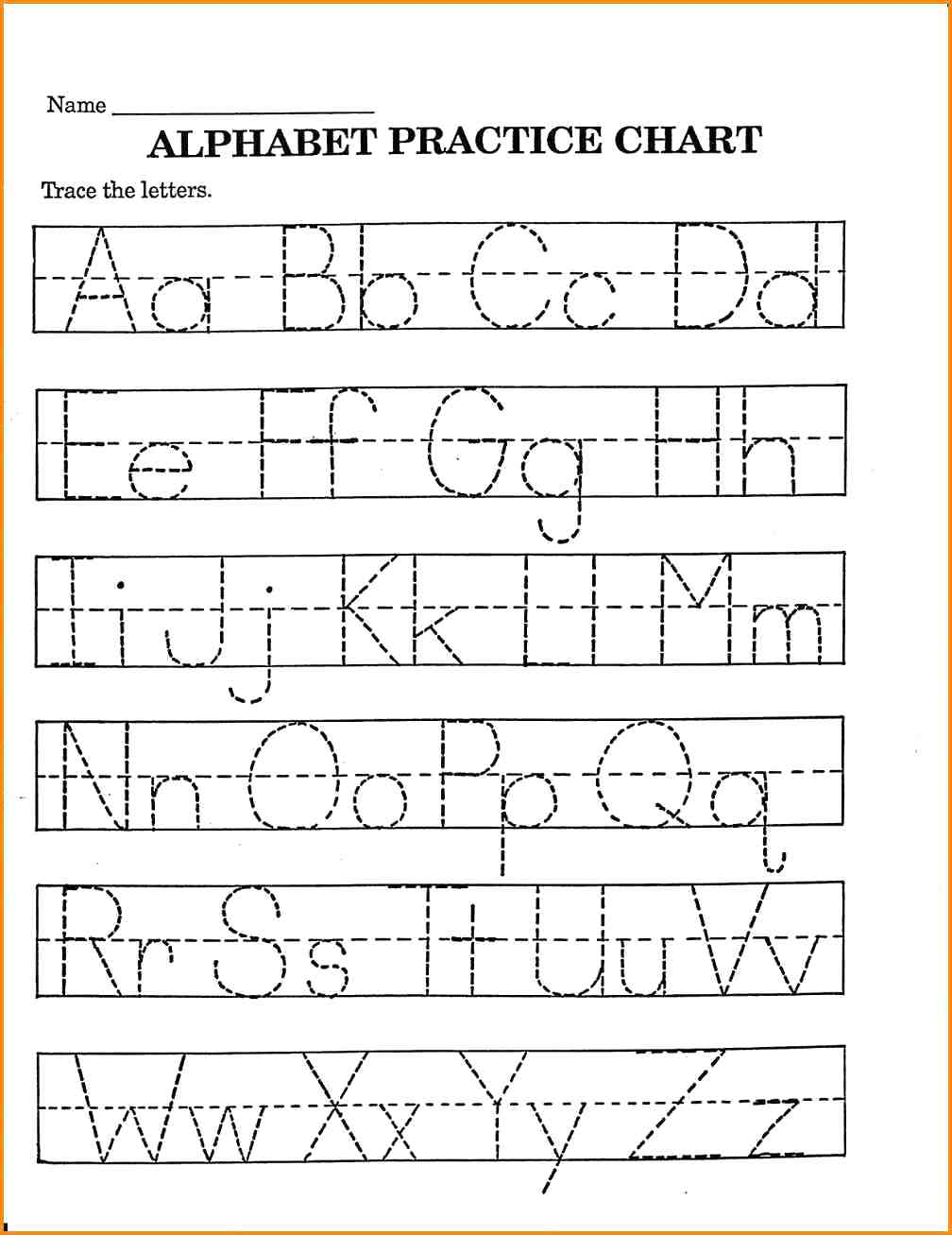 Worksheets Pdf For Western Alphabet Writing Practices within Alphabet Tracing Sheet Pdf