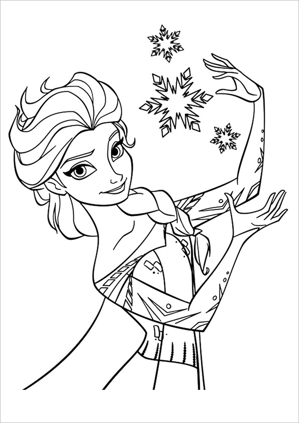 20 Princess Coloring Pages Vector EPS JPG Free
