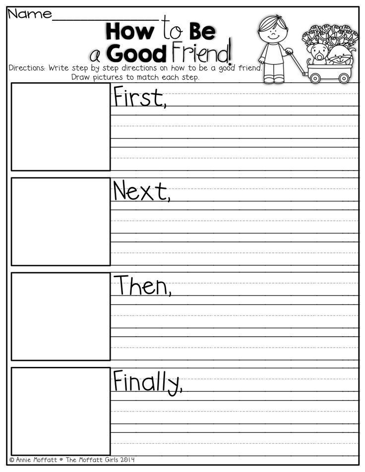 32 First Grade Writing Worksheets Free Printable