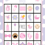 50 Free Printable Baby Bingo Cards Printable Card Free
