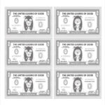 6 Play Money Templates PSD PDF Play Money Template