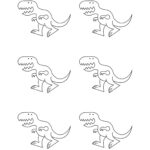 Dinosaur Templates Free Printable Dinosaur Shape PDFs