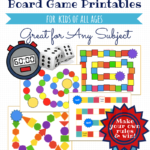 Free Board Games Printable Templates Homeschool