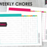 Free Editable Printable Chore Charts That Are Crush