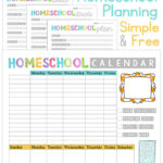 Free Homeschool Planning Printables