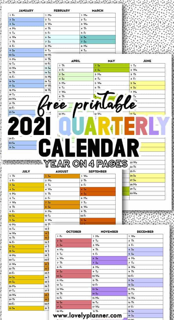 Free Printable 2021 Calendex Calendar Bullet Journal 2021
