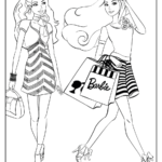 Free Printable Barbie Coloring Pages 03