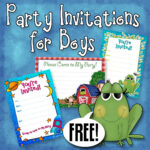 Free Printable Boys Birthday Party Invitations Printable