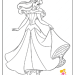 Free Printable Disney Princess Coloring Pages 02