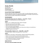 Free Printable Resume Templates Pdf PrintAll