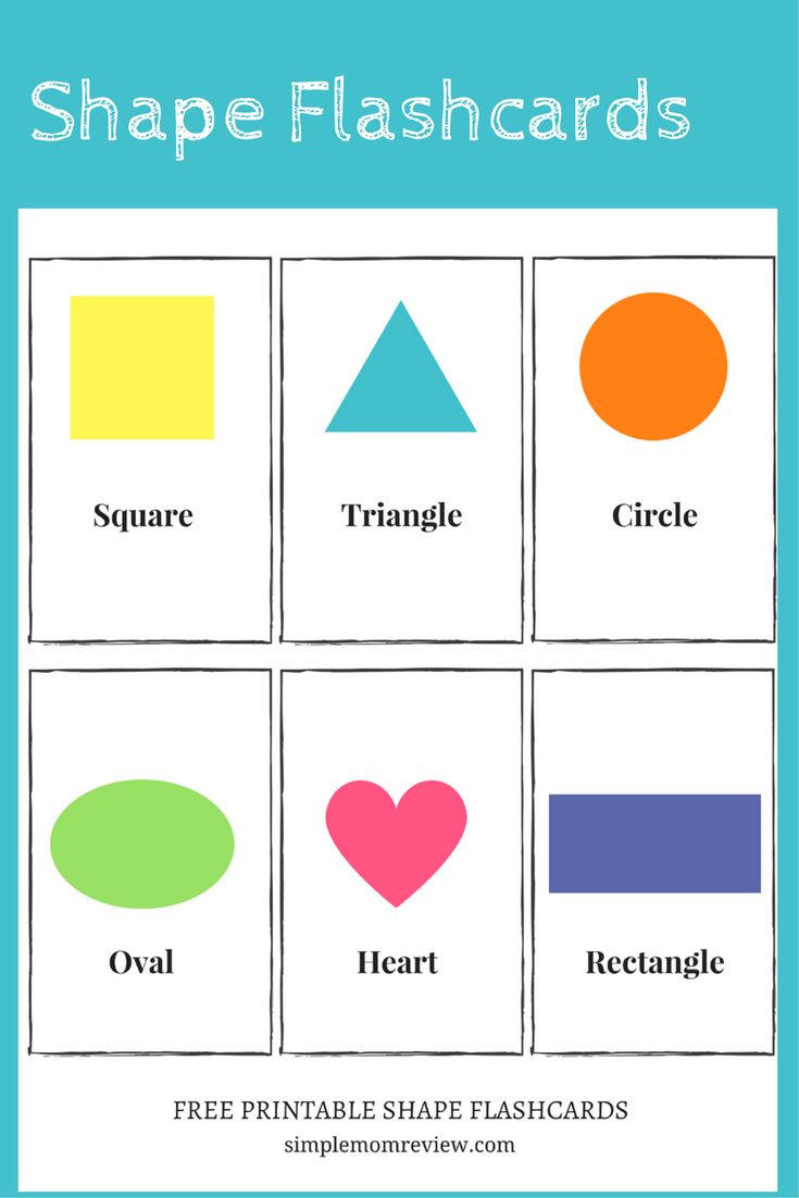 Free Printable Shapes Simple Mom Review