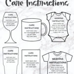 Htv Care Instructions Printable Free | AlphabetWorksheetsFree.com