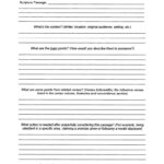Inductive Bible Study Worksheet Pdf Excelguider