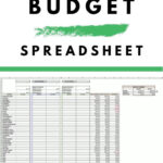 Paycheck To Paycheck Budget Template Monthly Budget