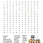 Pirate Word Search Free Printable For Kids Pirate Words