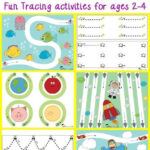 Pre Writing Tracing Pack For Toddlers Homeschool