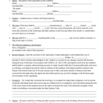 Printable Lease Agreement Fill Online Printable