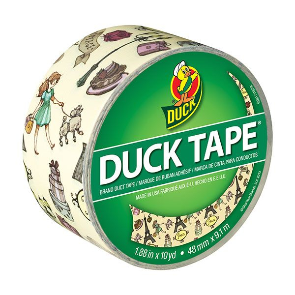 Printed Duck Tape Paris Duck Brand With Images 