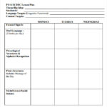 Simple Lesson Plan Template Playbestonlinegames