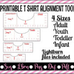 SVG Printable TSHIRT T Shirt ALIGNMENT Placement Tool