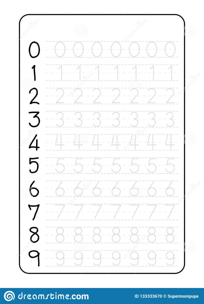 Tracing Letters And Numbers TracingLettersWorksheets