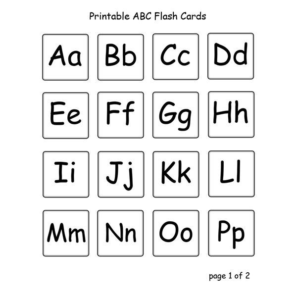 Upper And Lower Case Alphabet Letters Printable