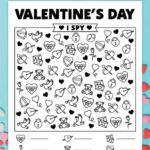 Valentine S Day I Spy Free Printable Valentine S Day