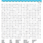 Word Search Printable Find All 50 States Learning