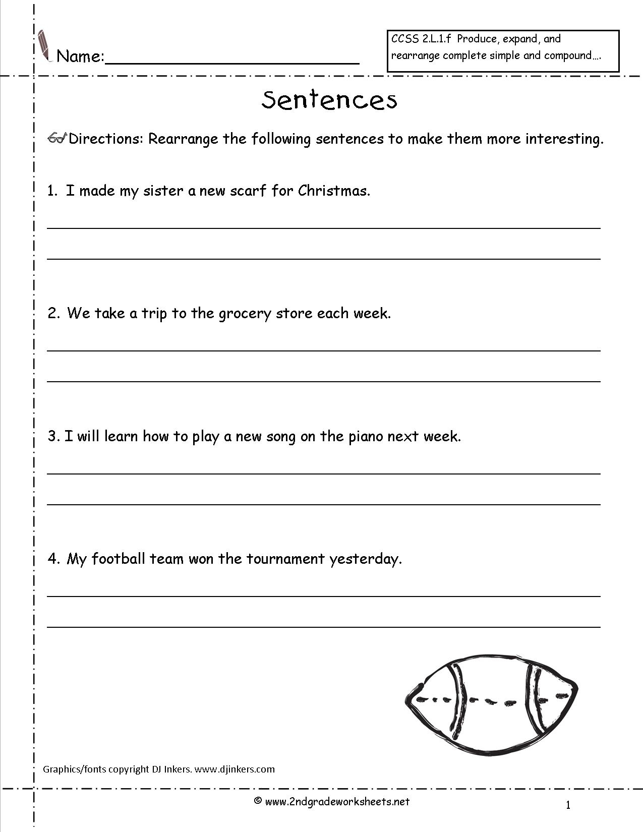 10 Best Images Of Copy Sentences Handwriting Worksheets 