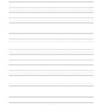 10 Best Images Of Dotted Handwriting Worksheets Blank