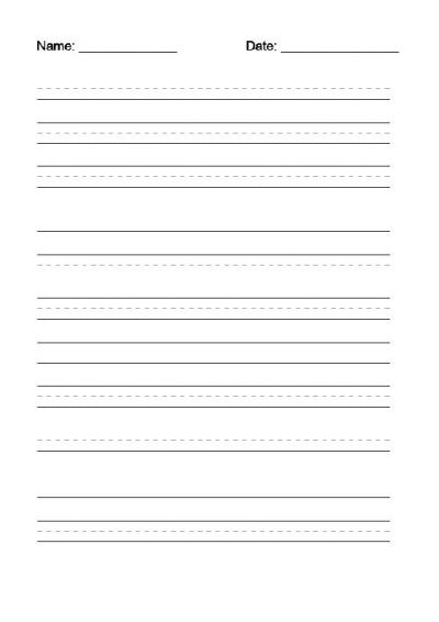 10 Best Images Of Dotted Handwriting Worksheets Blank 
