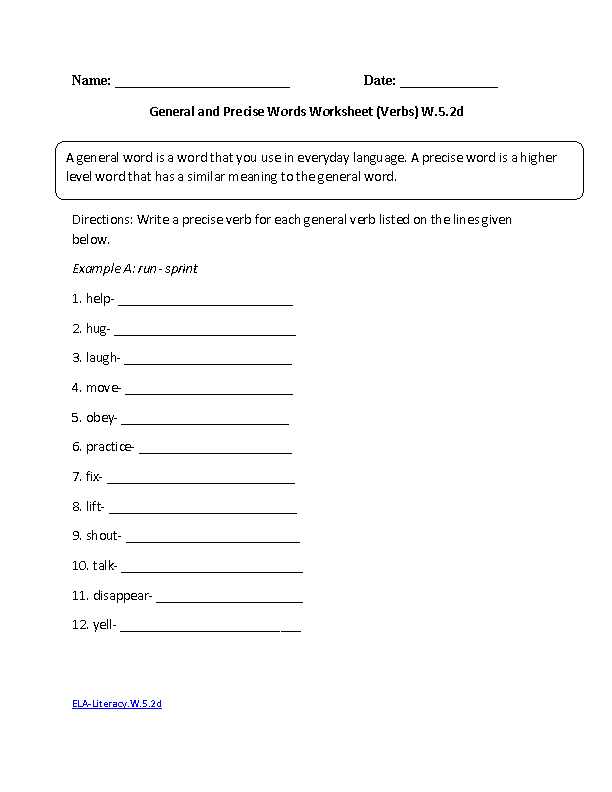 11 Best Images Of Transition Words Worksheet 