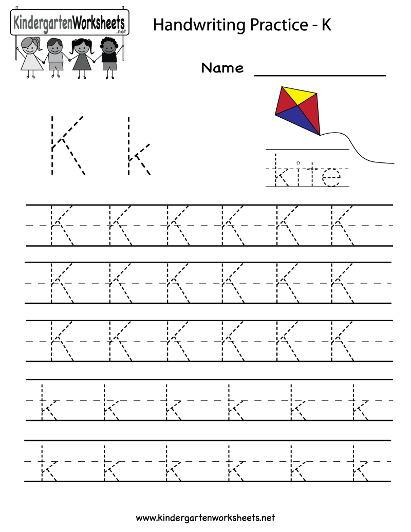 Pre K Handwriting Worksheets | AlphabetWorksheetsFree.com
