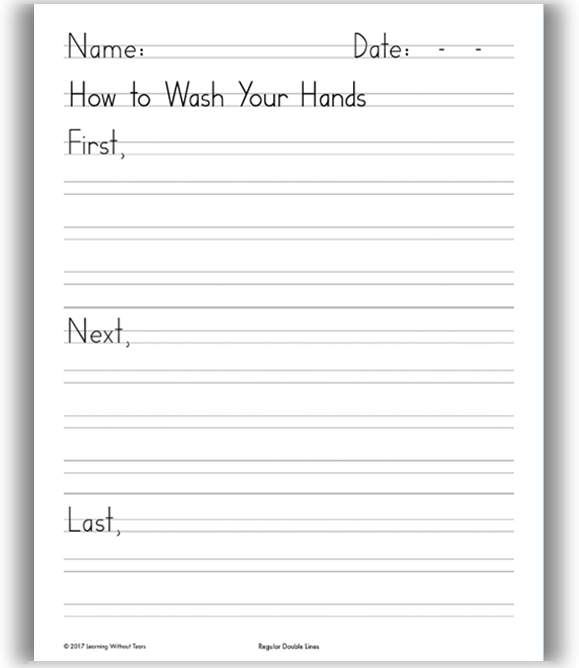 Handwriting Worksheets For 2nd Grade