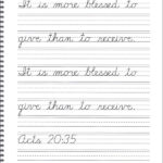 3rd Grade Cursive Worksheets 994836 Free Worksheets Samples